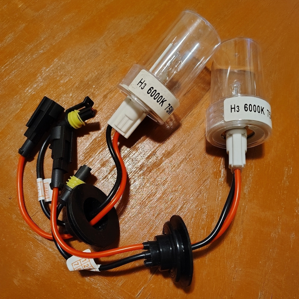 H3 6000K 75W LED Lights